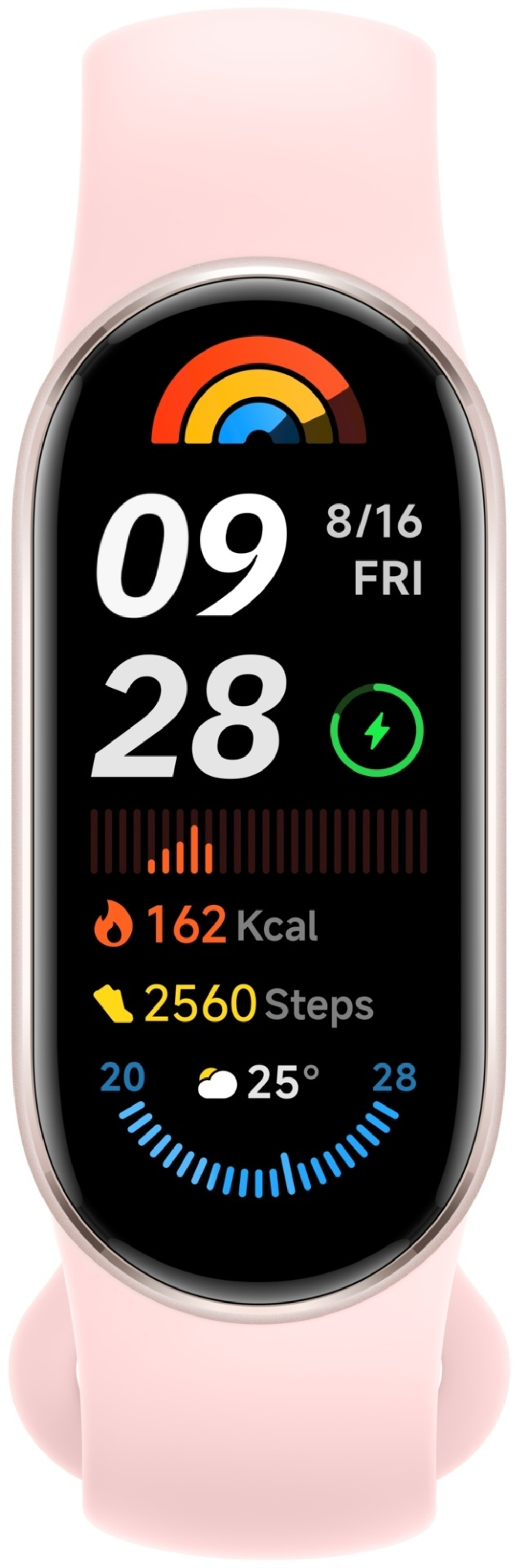 Фитнес-браслет Xiaomi Smart Band 9 розовый