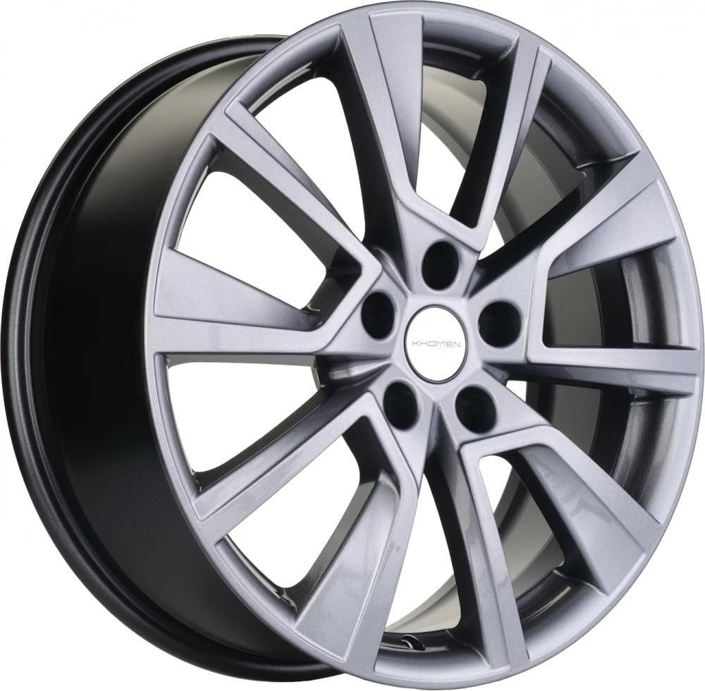 Khomen 1802 7x18 5x108 ET 40 Dia 60.1 (grey)
