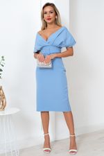 Платье Икона стиля (голубой) Р11-1156/3 Nikol