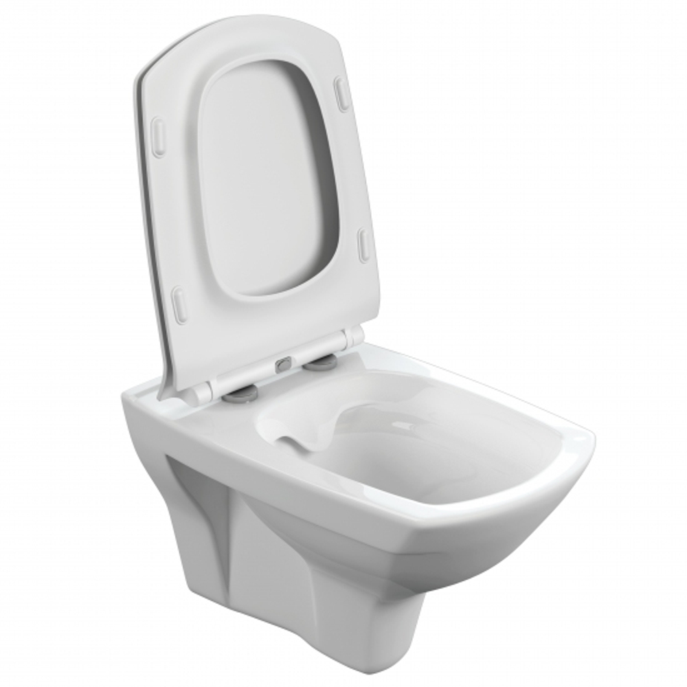 Унитаз подвесной CERSANIT CARINA Clean On DPL EO slim S-MZ-CARINA-COn-S-DL-w