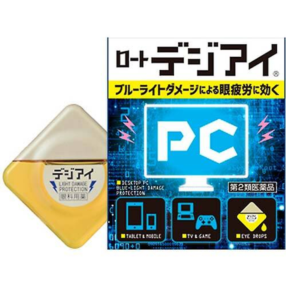 Капли для глаз Rohto для пользователей ПК