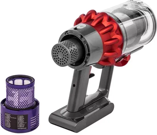 Пылесос Dyson Cyclone V10 Origin (SV27) EU, red/iron/red