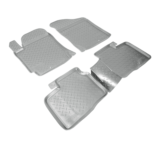 Ковры в салон Norplast/Unidec для Kia Cerato Coupe в кузове TD (2010-2013), Серый, арт.NPL-Po-43-19-G