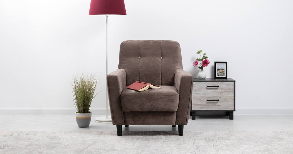 Арно Кресло для отдыха (Арт. ТК 564 Лаки 06 (коричневый перламутр)