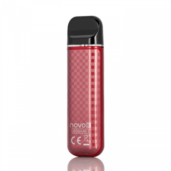 Цена на Набор SMOK Novo 3 Pod Kit Red Carbon FIber Купить Набор SMOK Novo 3 Pod Kit Red Carbon FIber