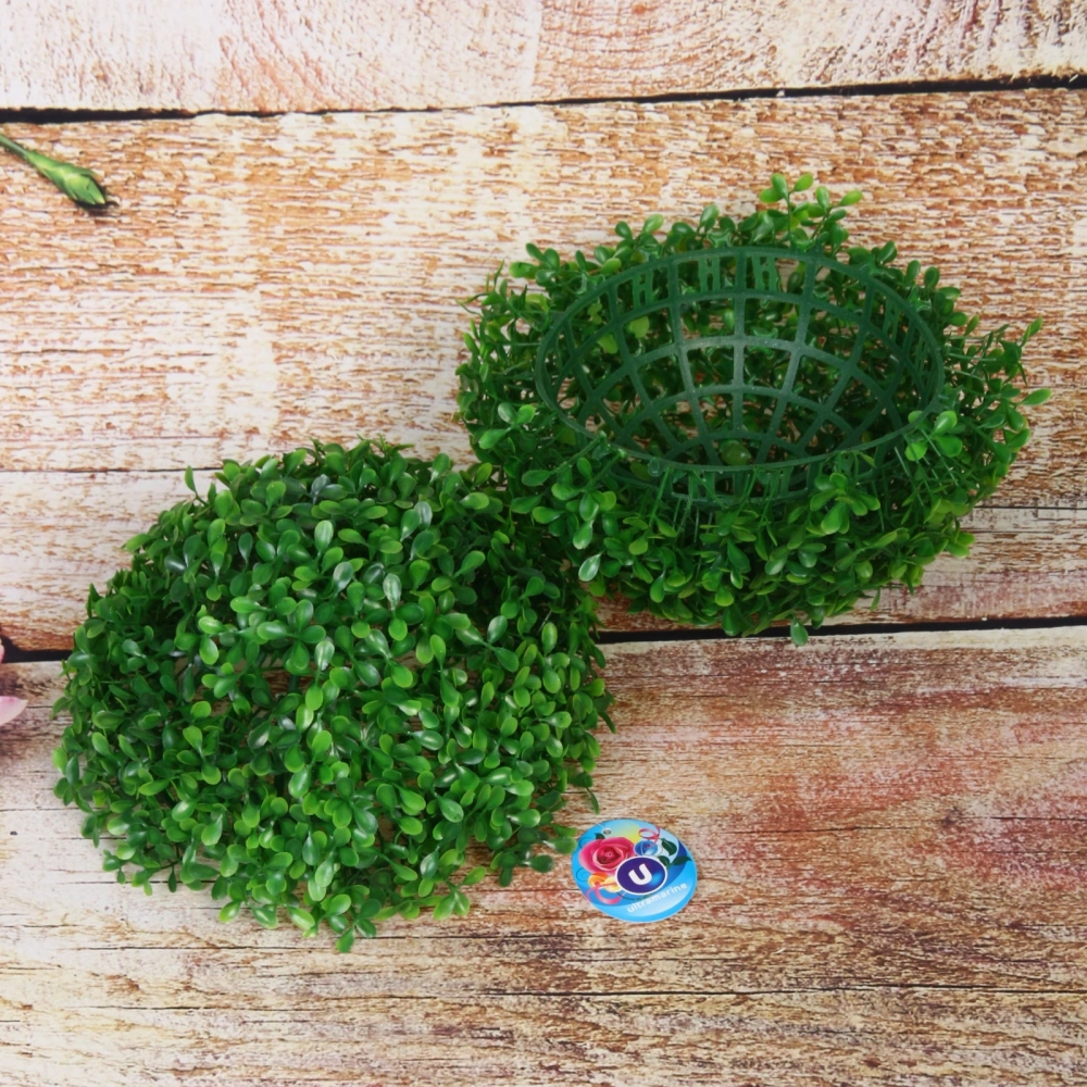 Искусственное растение шар «Самшит» зеленый D-23см Ultramarine