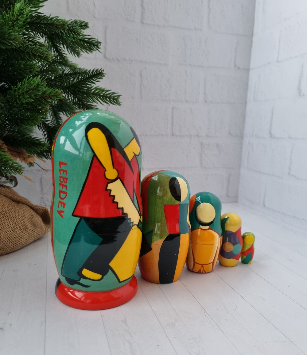 Матрёшка 5м 15см Малевич-Кандинский