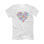 Футболка "Сердце из лабрадоров"