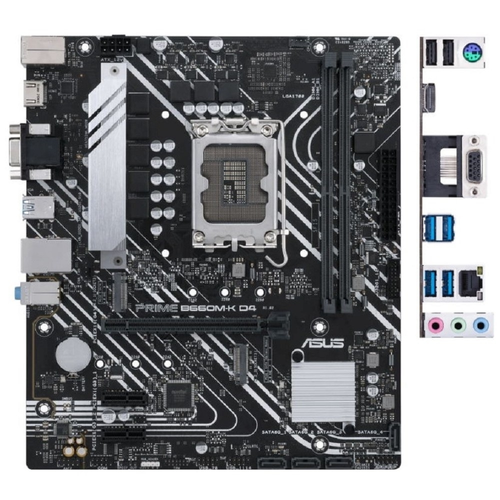 Asus PRIME B660M-K D4 (Intel B660,LGA 1700)