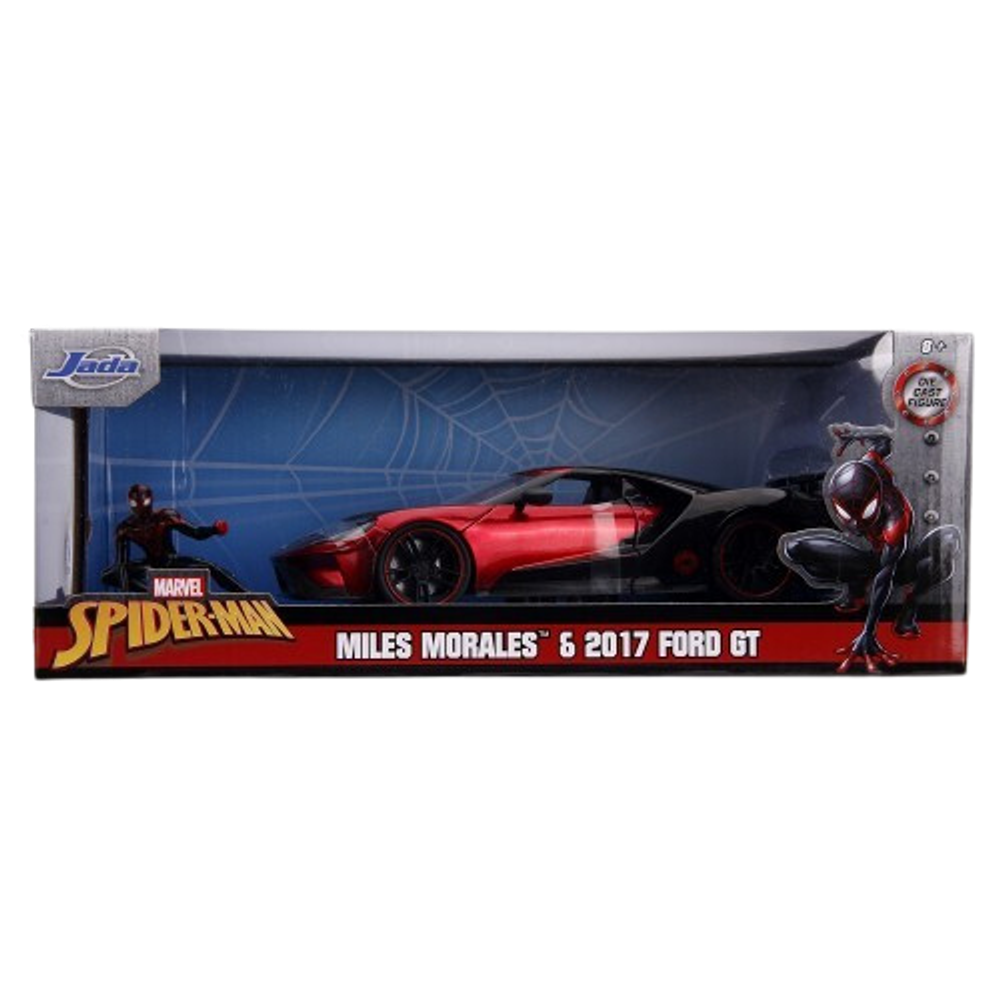 Набор Hollywood Rides Машинка 2017 Ford GT W/Miles Morales