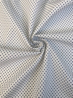 Коттон сорочка принт белый/черный NB#59