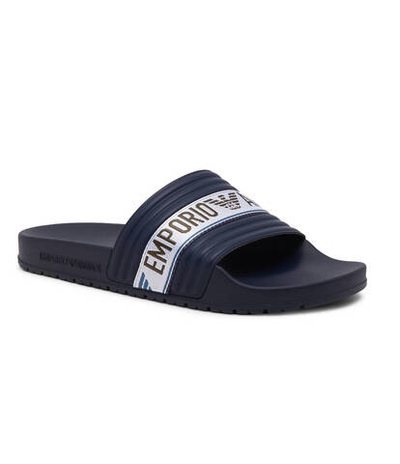 Шлепанцы Emporio Armani - темно-синий(XVPS06 XN999)