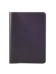 Обложка для паспорта classic из серой кожи