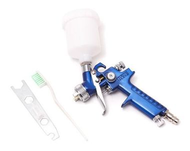 Краскораспылитель с верхним пластиковым бачком (бачок 120мл, сопло 1.0мм) Partner PA-H-2000-2V