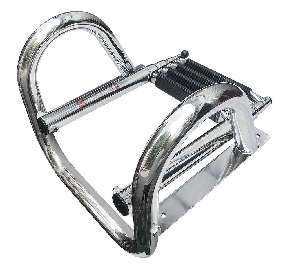 Трап телескопический с поручнями, 4 ступени (10267758)