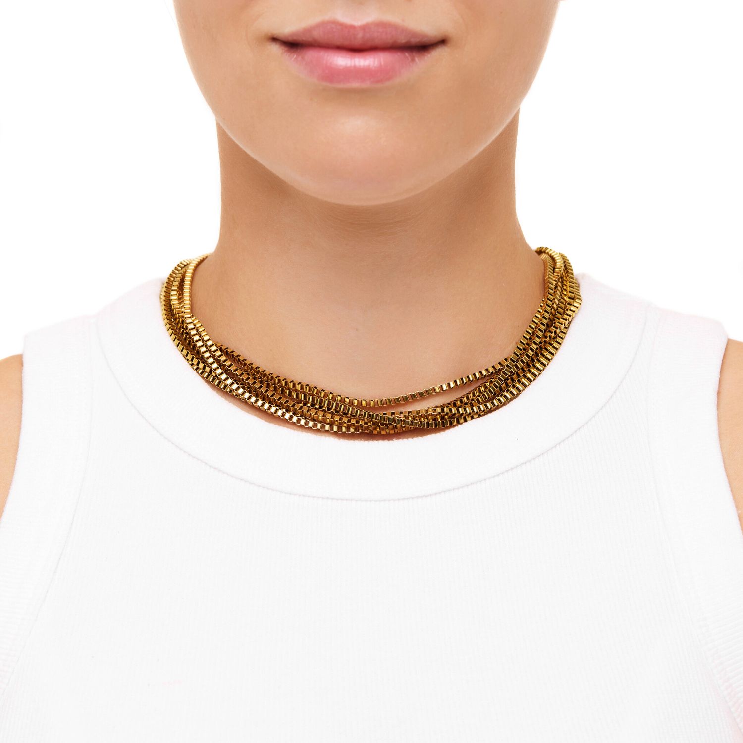 Колье Sierra Layered Chain Necklace