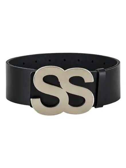 Широкий ремень SUMARA с серебряной пряжкой