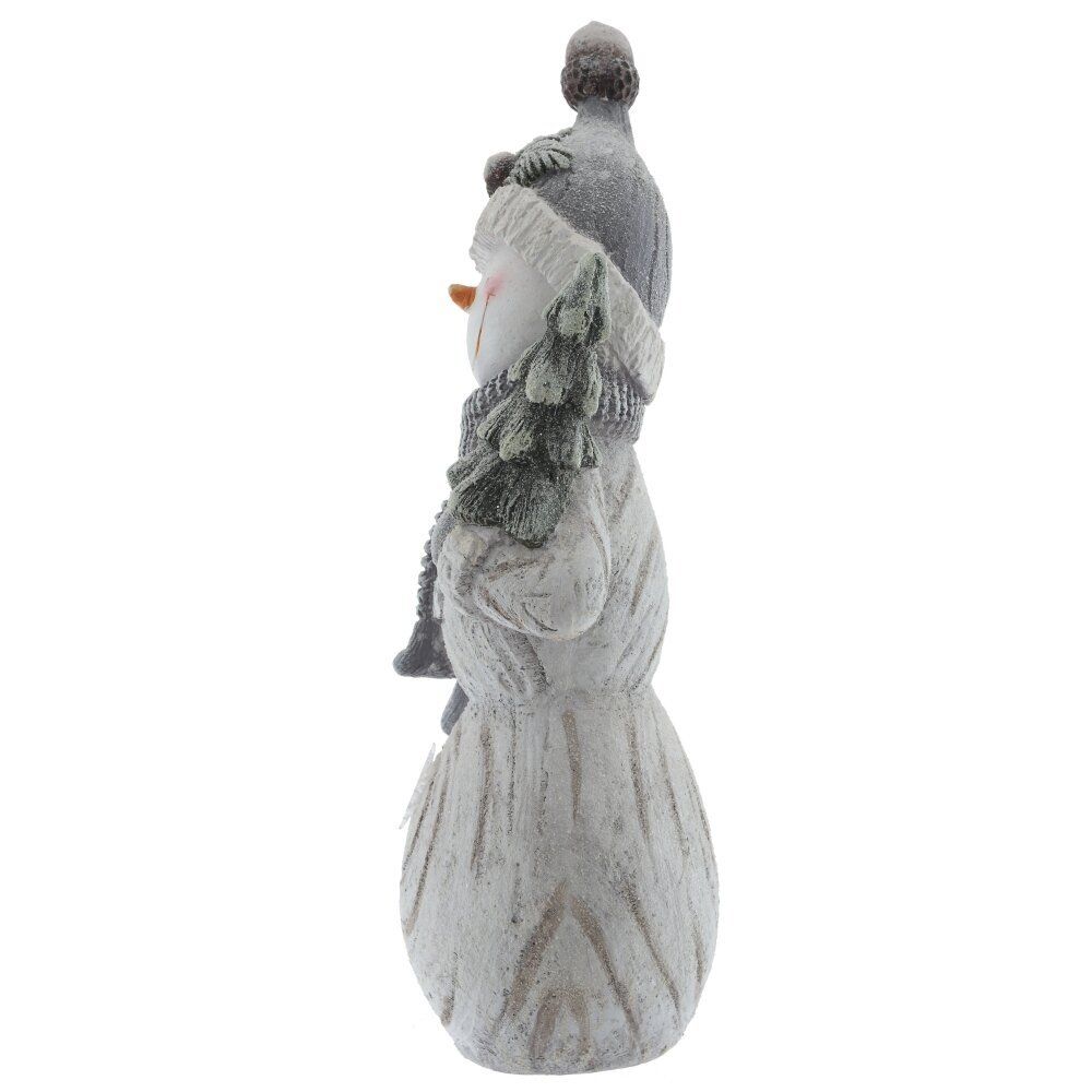 GAEM Фигурка декоративная "Снеговик" с подсветкой (АААх3, н/п), L24 W15 H53 см, 2в.