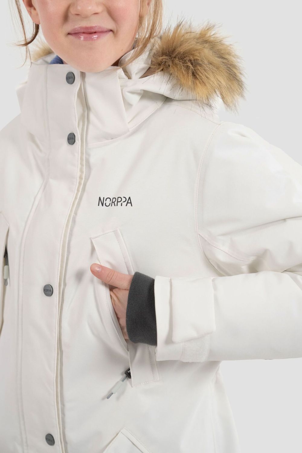 Куртка для девушки Lacha NORPPA пена