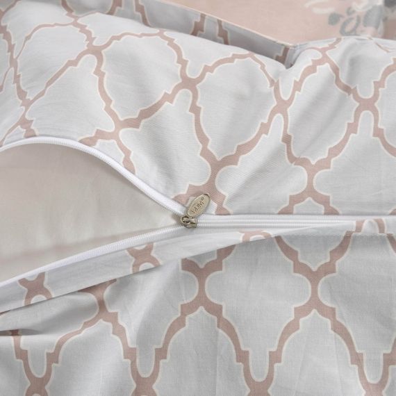 Дебюсси (розовый) КПБ сатин 1.6