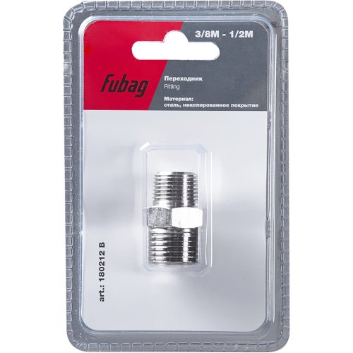 Разъемное соединение Fubag переходник 3/8"M на 1/2"М   (180212 B)