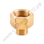 Переходник для больших  газовых баллонов W21,8LH-M16*1.5 папа (в блистере)