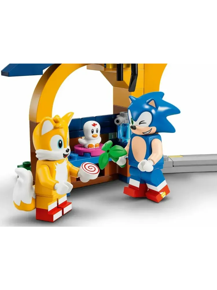 Конструктор Sonic 76991 Мастерская Тейлза и самолет Торнадо