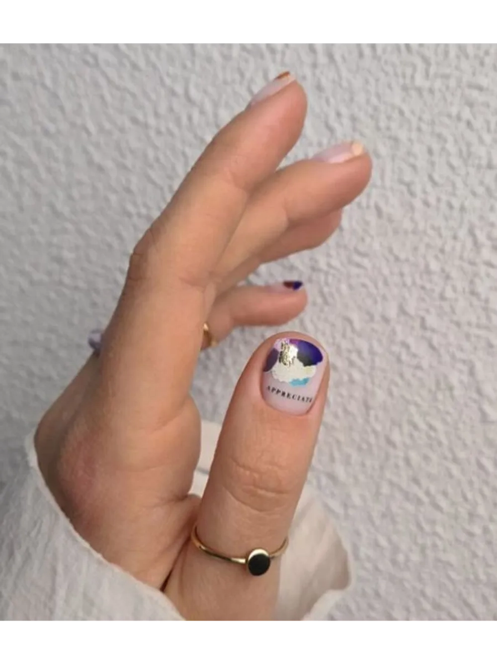 Lucky Rose Слайдеры наклейки для ногтей Foil 98