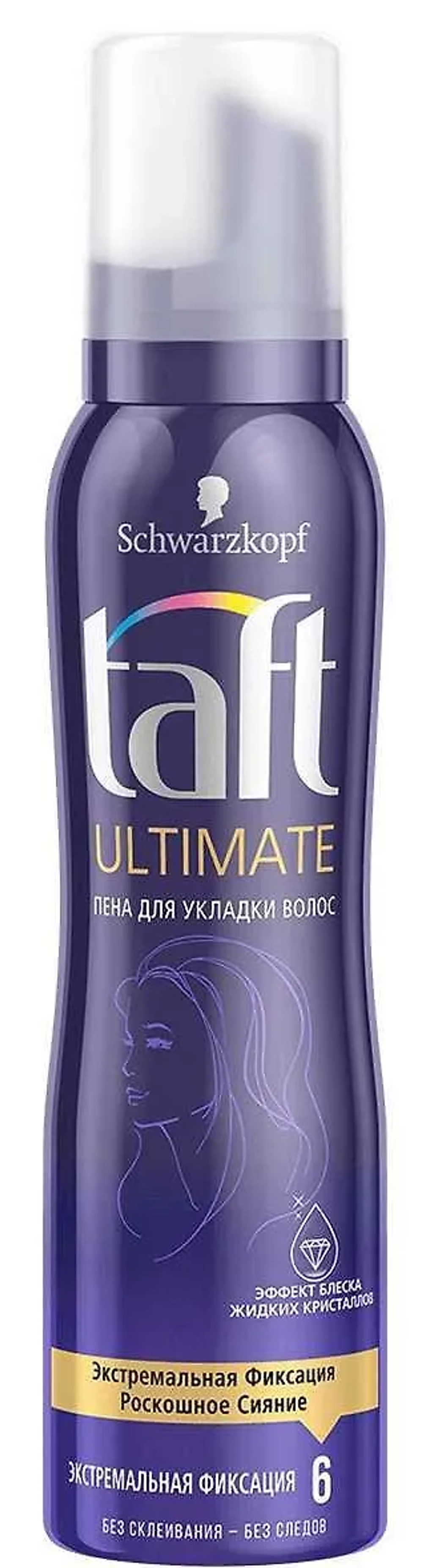 ТАФТ УЛЬТИМЕЙТ Пена экстрасильной фиксации /150