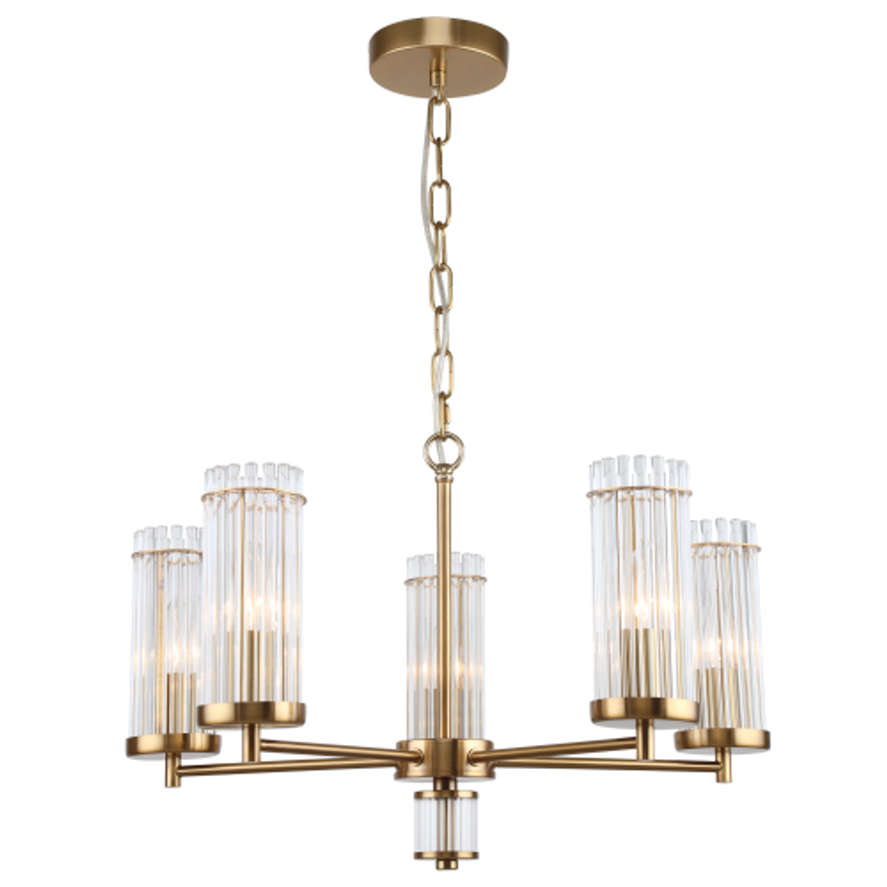 Люстра Rivoli Dolly 2074-305 5 х Е14 40 Вт классика | Rivoli