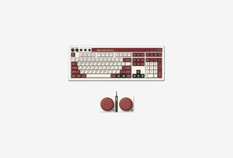 8BitDo Retro 108 Mechanical Keyboard - Fami Edition_0326708124744