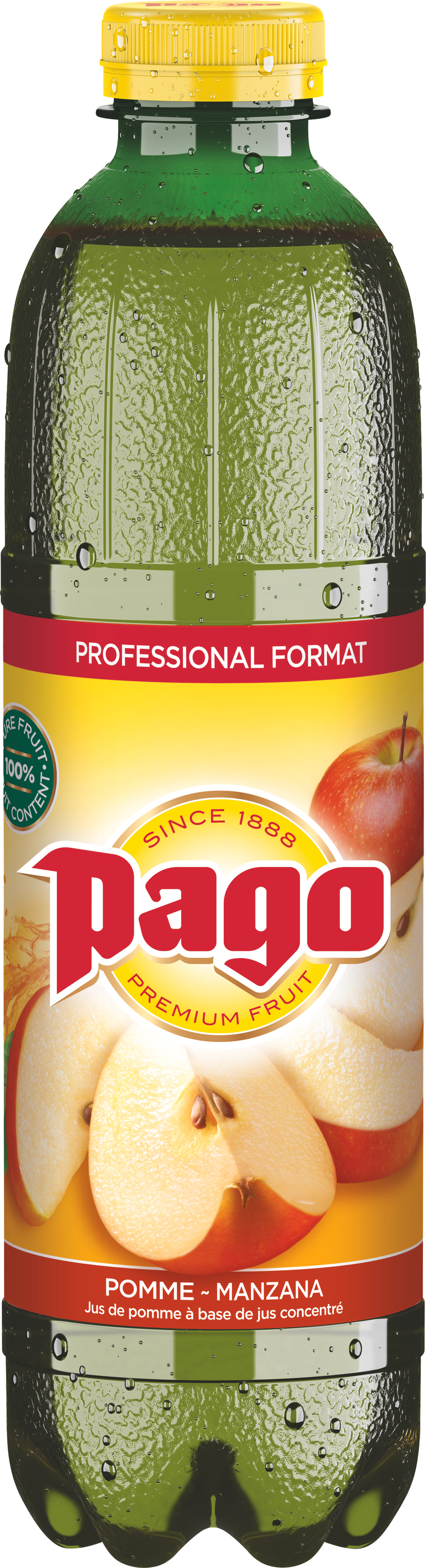 Сок Pago Яблоко, PET 1 л.