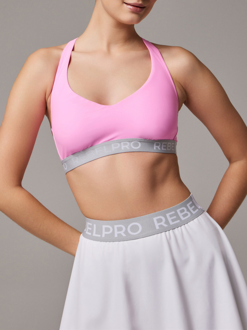 Топ розовый женский