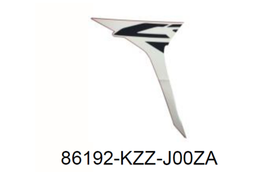 86192-KZZ-J00ZA. STRIPE A, L. FR. SHROUD *TYPE1*. Honda CRF250Rally. Sticker OEM