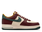 Кроссовки Nike Air Force 1 '07 LV8 Coconut Milk/Vintage Green-Dark Team Red