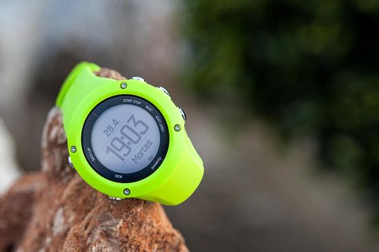 Умные наручные часы Suunto Ambit3 Run Lime HR SS021260000
