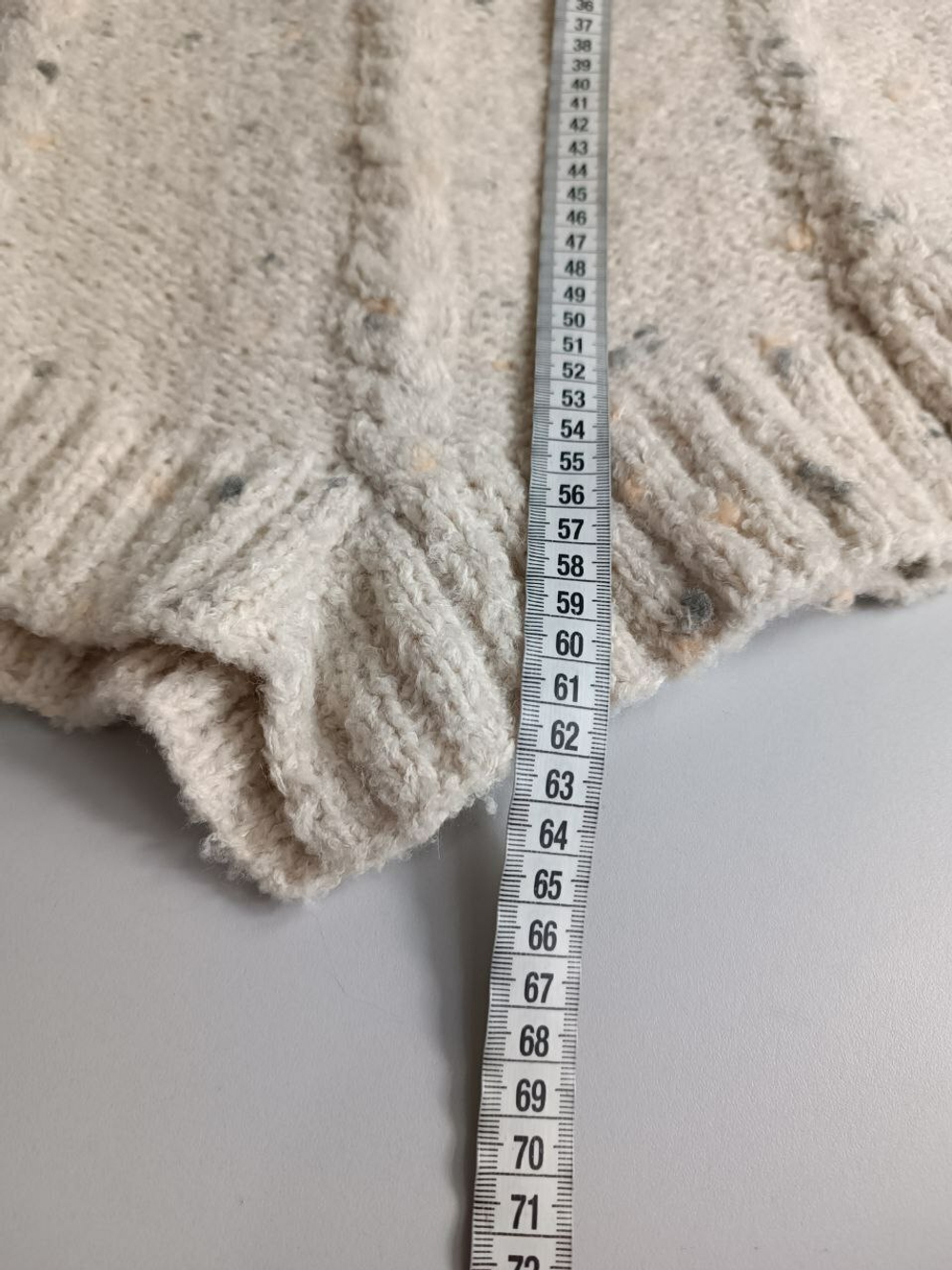 Пончо вязаное 40-44 размер