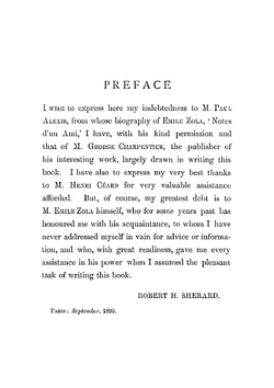 Émile Zola: a biographical and critical study | Robert Harborough Sherard