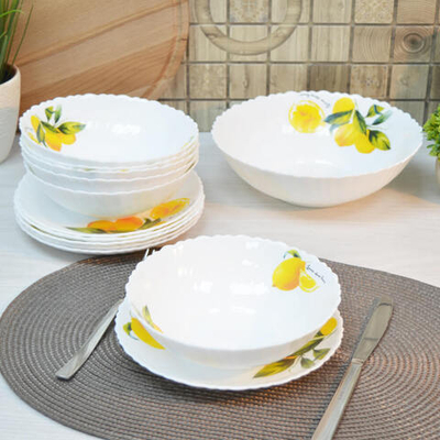 Столовый набор 13 предметов "Сорренто" стеклокерамика, Jewel