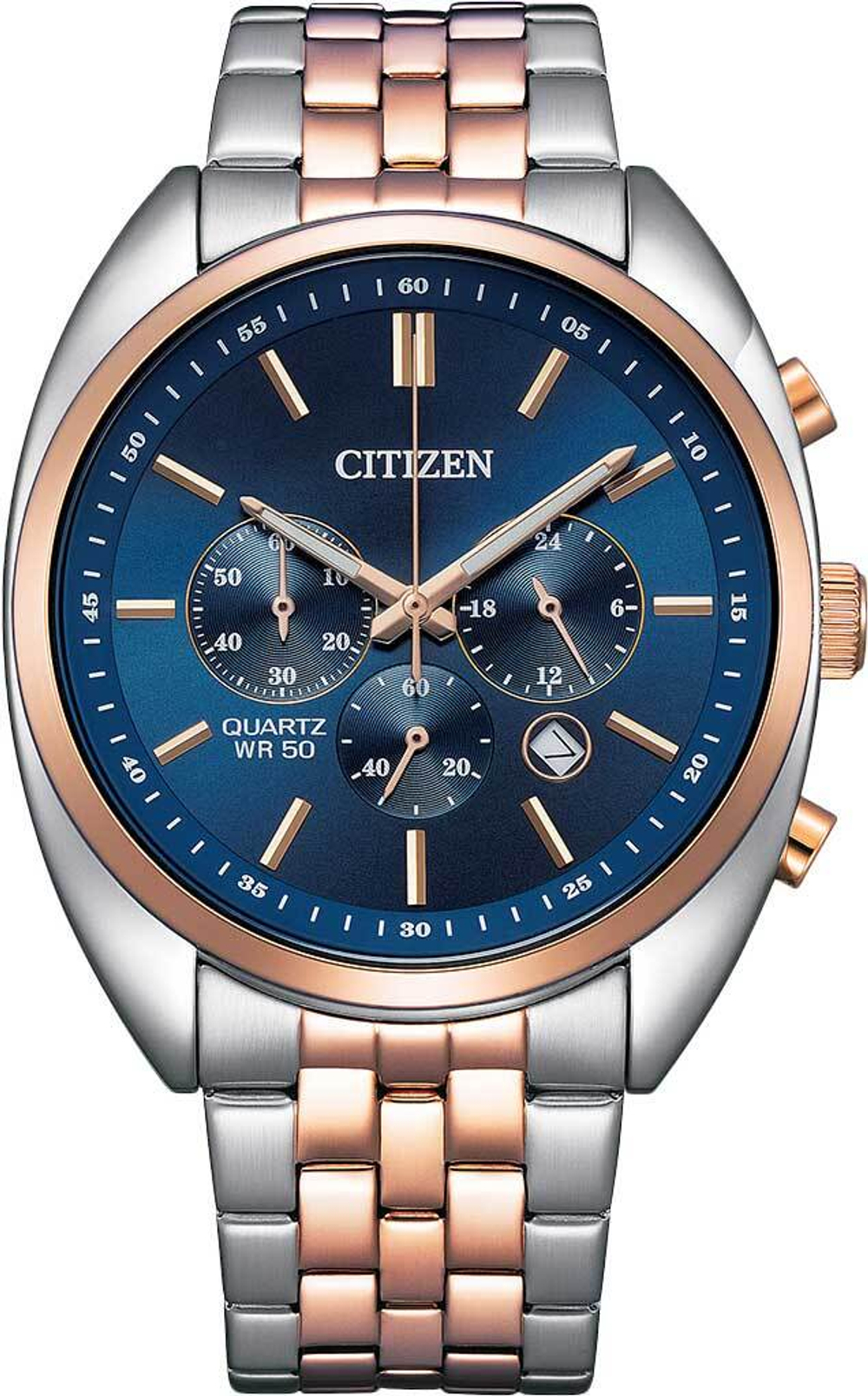 Японские наручные часы Citizen AN8216-50L с хронографом