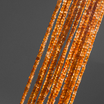 Спессартин (оранжевый гранат), куб 2,3мм, микроогранка