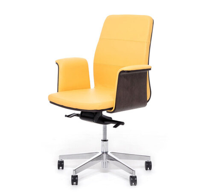 BLITZ/B Кресло для руководител ЖЕЛТ/ВЕНГЕ