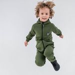 Комбинезон с карманами "Хаки" утепленный