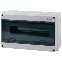 Корпус пластиковый навесной ЭРА SIMPLE КМПн-15 IP65 серый