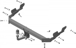 Фаркоп Motodor Mazda CX-5 2011 - н.в. (оцинкованный шар)(паспорт и сертификат в комплекте)(без электрики) 91101-A