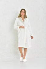 Женский халат из органического хлопка Eco Cotton Pietra