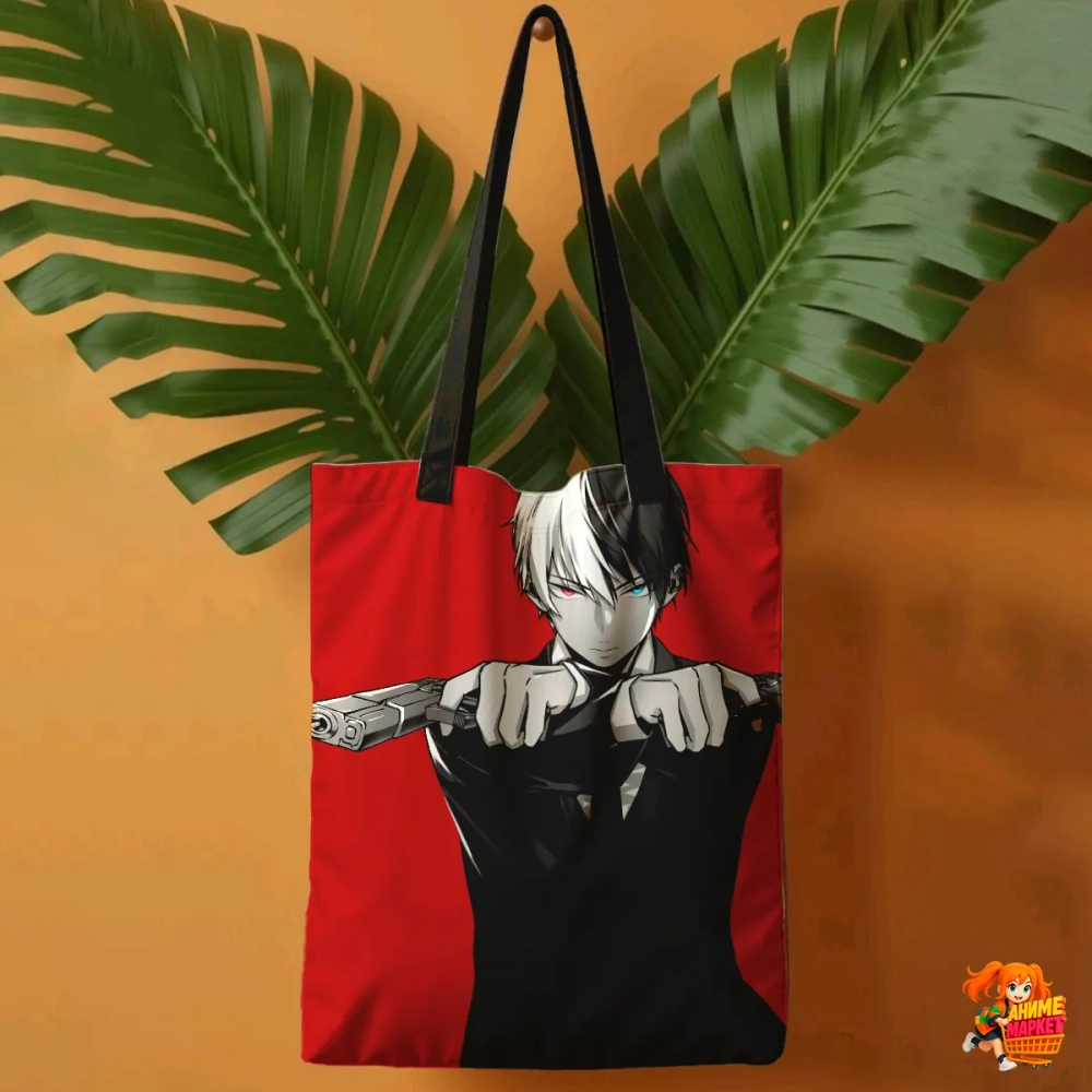 Сумка шоппер с принтом Моя геройская академия