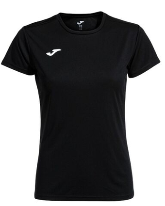 Женская теннисная футболка Joma Combi Short Sleeve - черный