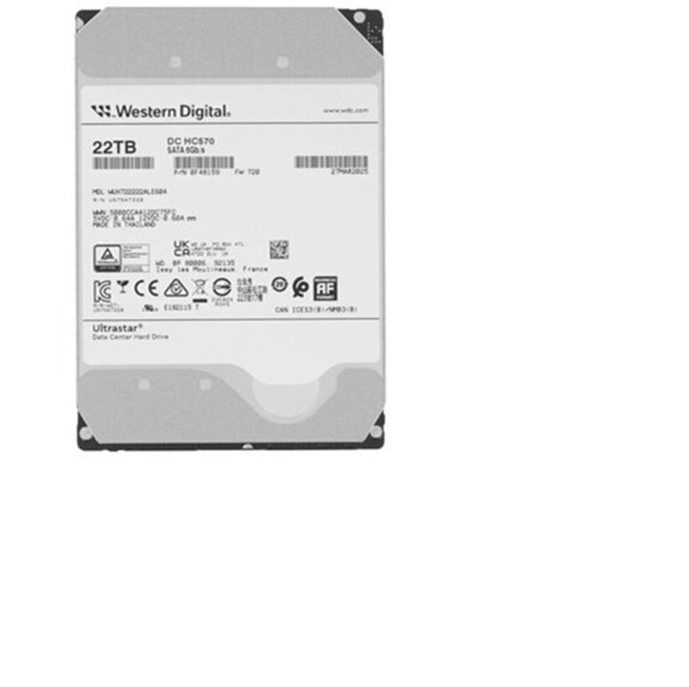 Серверный жесткий диск HDD WESTERN DIGITAL Ultrastar HC570