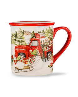 Кружка 470мл Certified International Corp Домой на Рождество Встреча друзей